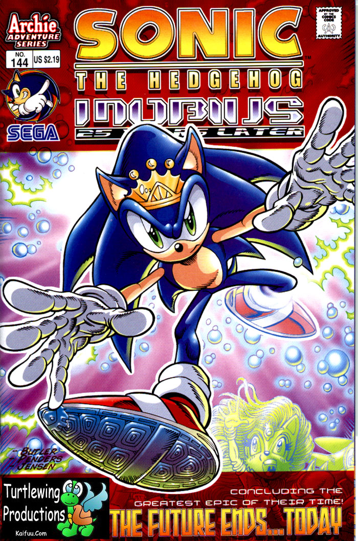Sonic - Archie Adventure Series February 2005 Comic cover page